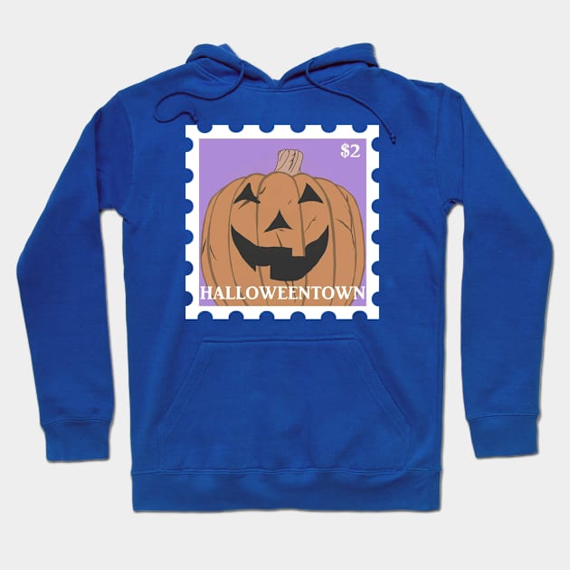 stamps halloween Hoodie by kevin power
